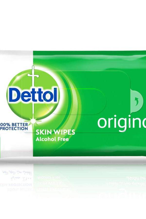 Dettol Anti-Bacterial Wet Wipes, Original, 40 Wipes/Pack