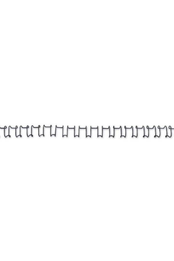 GBC Wire Binding Rings, 2:1, 10mm, 100/Box, Black (IB165221)