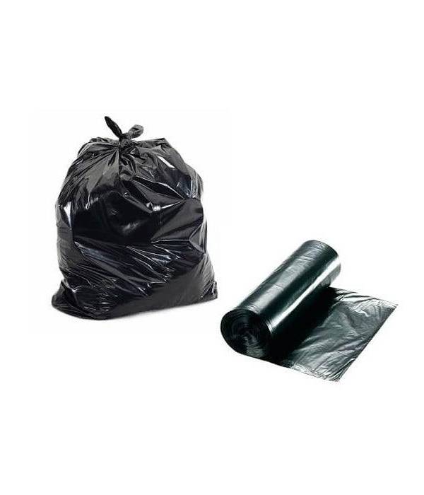 Club Plastic, Trash Bags, 20 Gallons, Black, 15pcs/pack