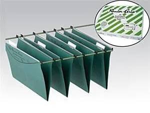 Premier Grip Suspension/Hanging Files, FS Size, 50/box, Dark Green