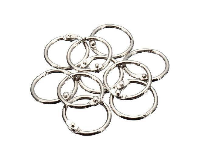 Metal Binder Rings 32mm, 20/pack, Nickel-Plated