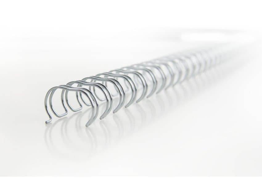 GBC Binding Wire 3:1 8mm 100pcs/box Silver