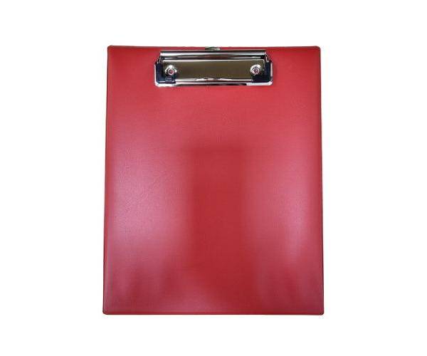 PVC Single Sided Clip Board Red – A5