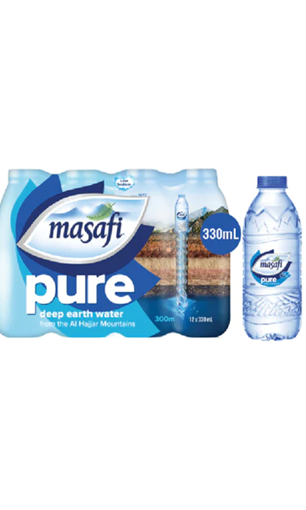 Masafi Bottled Drinking Water 330ml