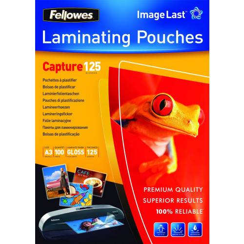 Fellowes Imagelast A3 125 Micron Laminating Pouch ‚Äì 100 Pack