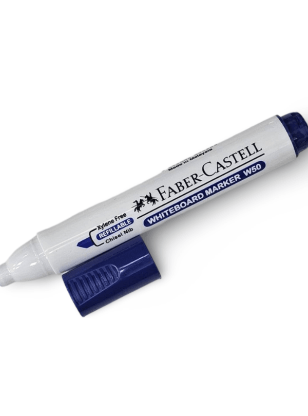 Faber Castell Whiteboard Marker, Chisel Tip, Blue