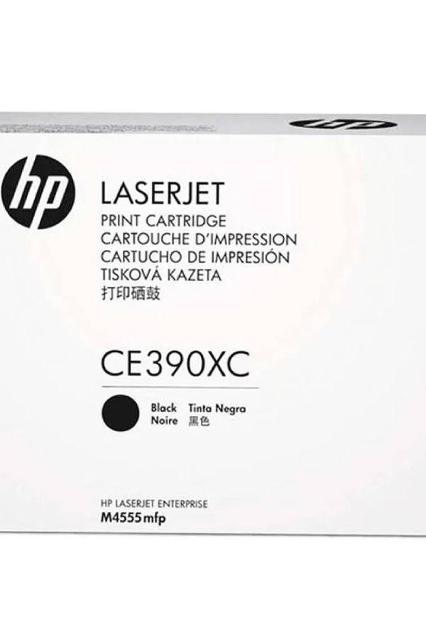 HP 90XC Black LaserJet Toner Cartridge (CE390XC)