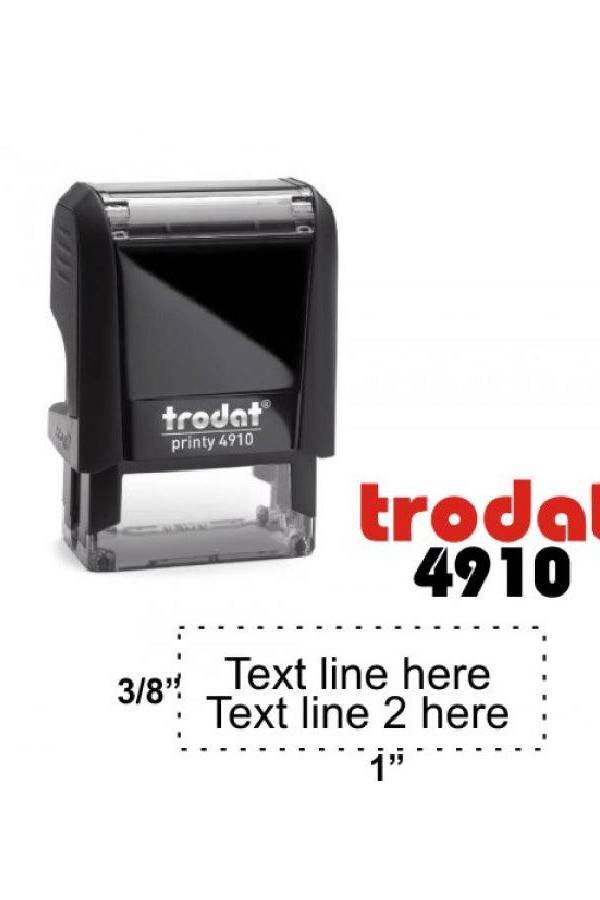 Trodat Printy 4910 Customized Stamp