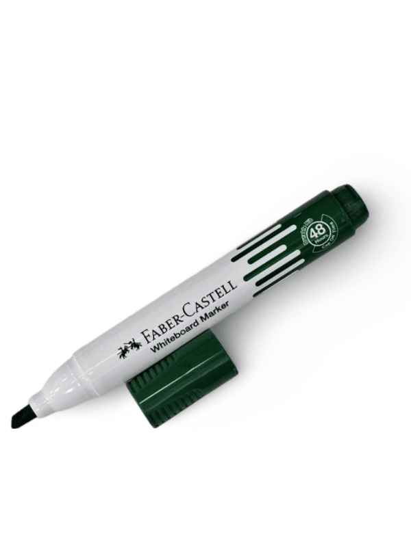 Faber Castell Whiteboard Marker, Chisel Tip, Green