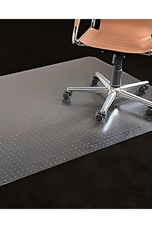 Chair Mat, Studded Rectangular, 115 x 135 cm