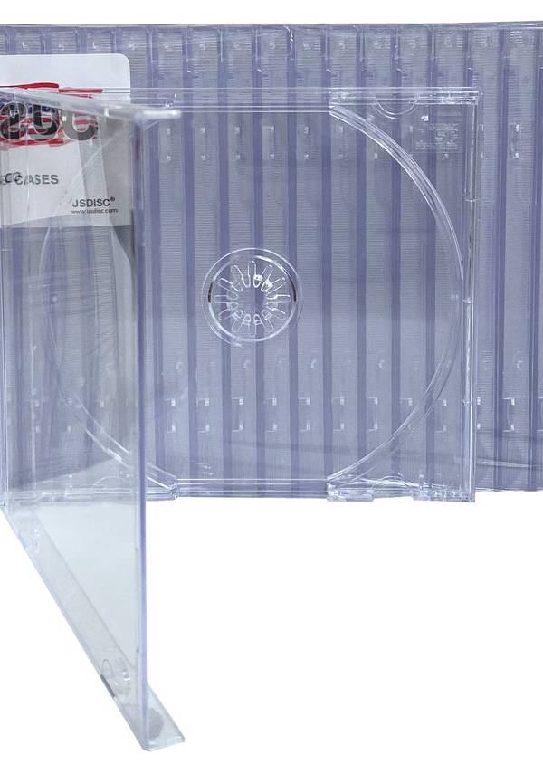 CD Jewel Case Transparent ( Thick Cover )