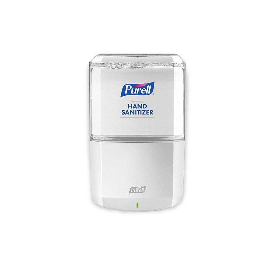PURELL® ES6 Hand Sanitizer Dispenser White Touch-Free Dispenser with wall shield (6420-01)