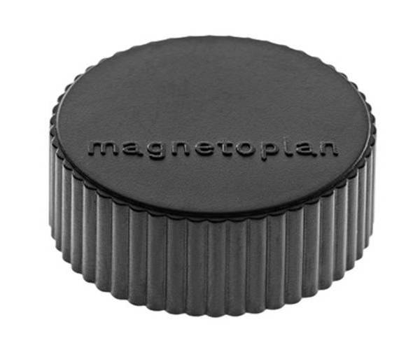Magnetoplan Discofix Magnum Magnet, 34mm Black, 10pcs/pack