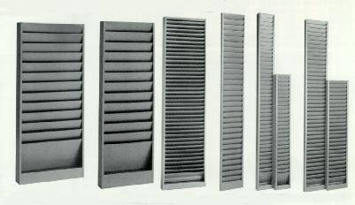Time Card Rack, 20 Cards Capacity, Beige