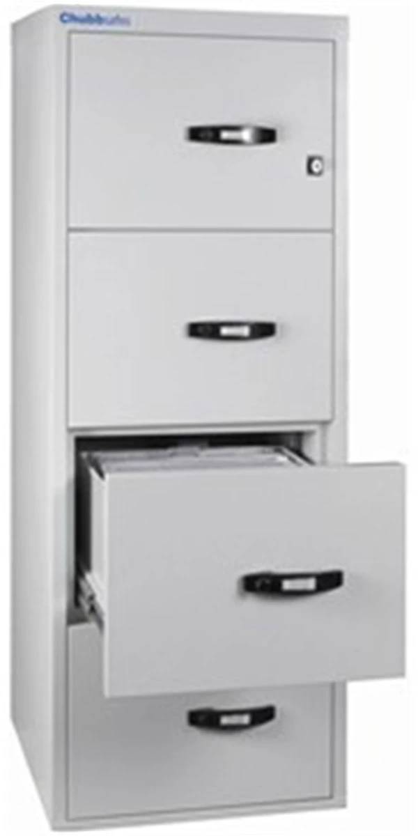 Chubbsafes RPF Cabinet Profile NT 120 With 4 Drawers Secured By 2 Key Locks