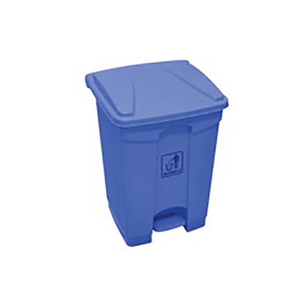 Plastic Waste Bin with Pedal 45 Liters – Grey